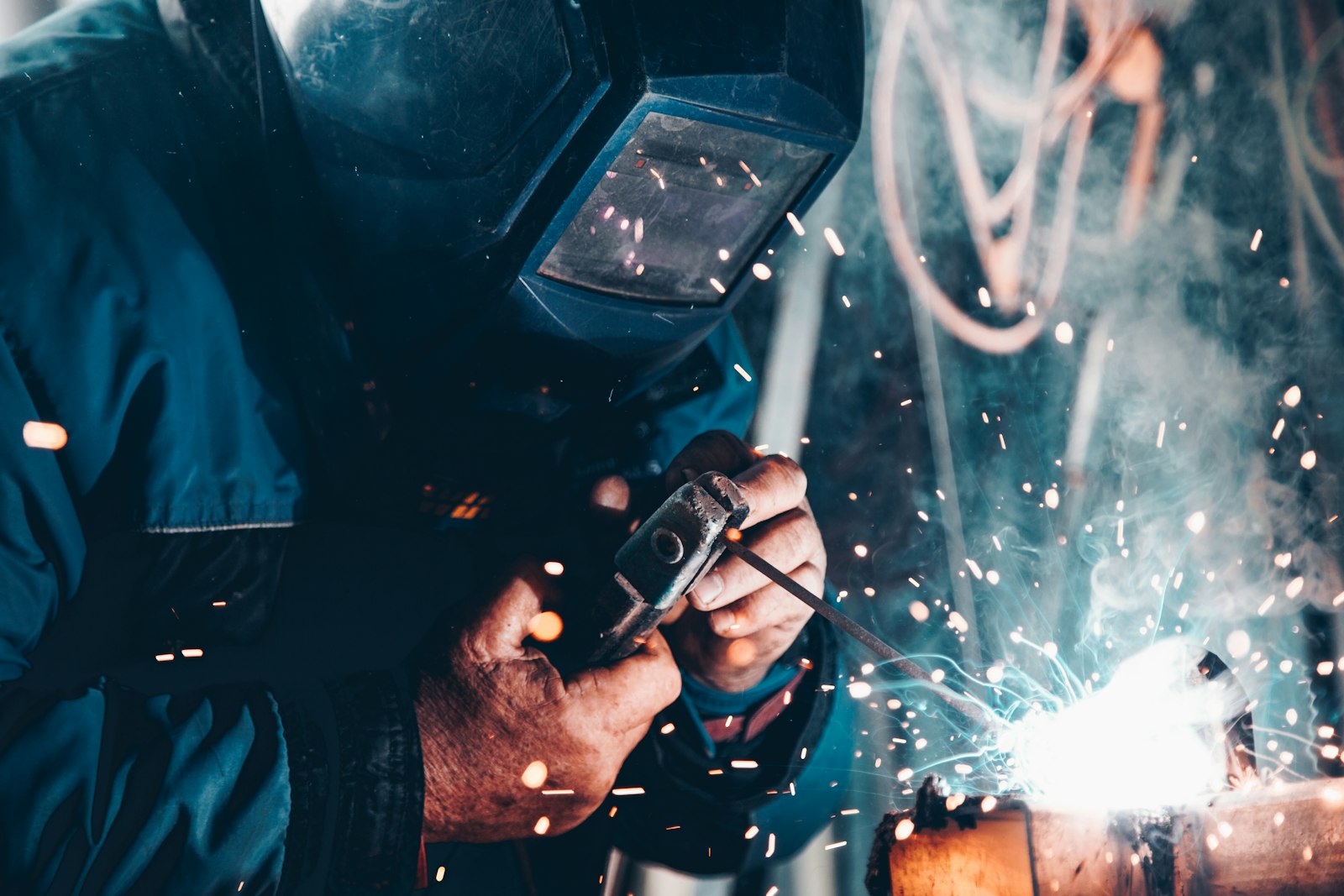 Technician at work